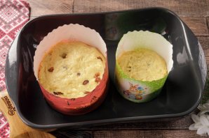 Творожный пасхальный кулич Творожный пасхальный кулич